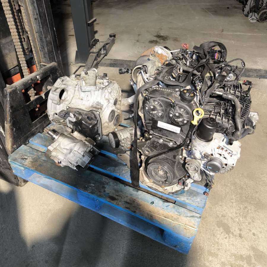 Volkswagen Golf variklio detalės