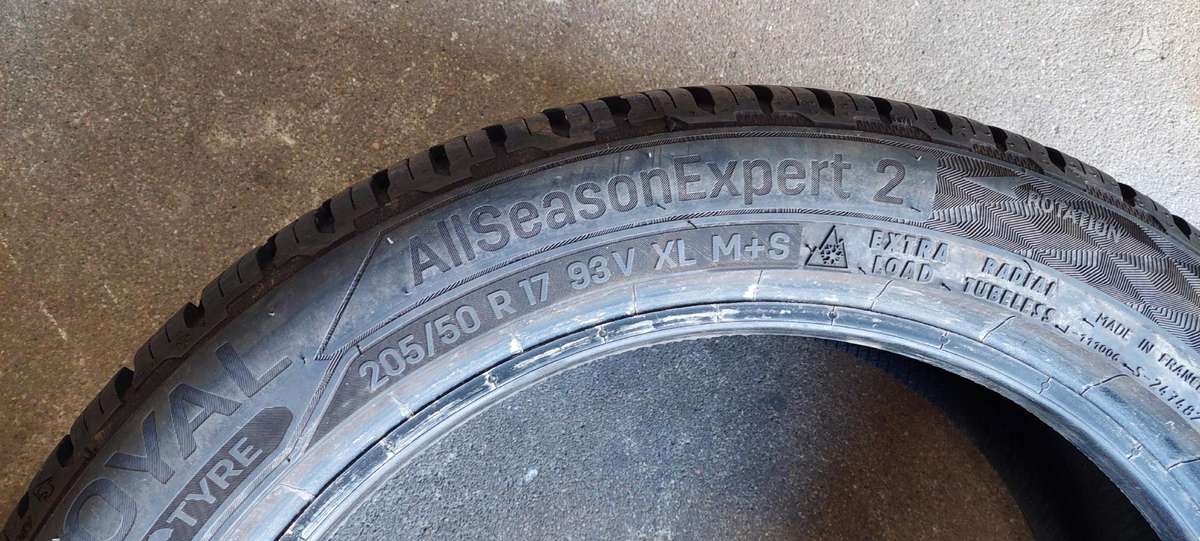 Uniroyal, всесезонные 205/50 R17