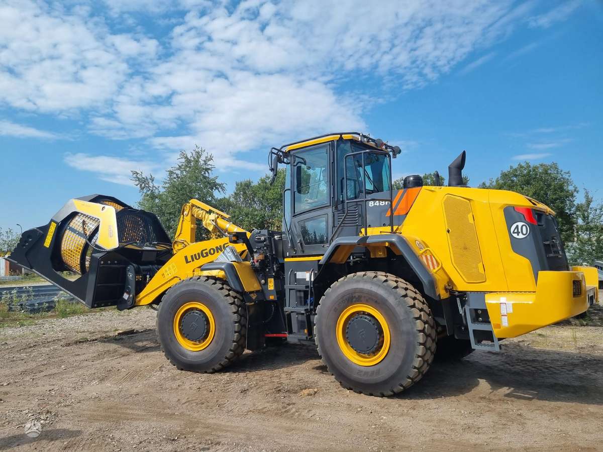 LIUGONG 848H, frontal loader