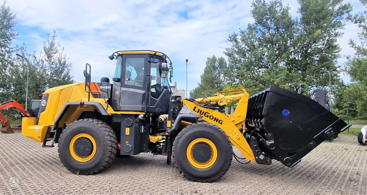 LIUGONG 848H, frontal loader