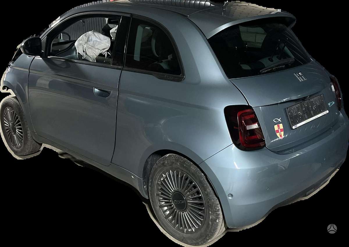 Fiat 500 dalimis. Dalys 500e
