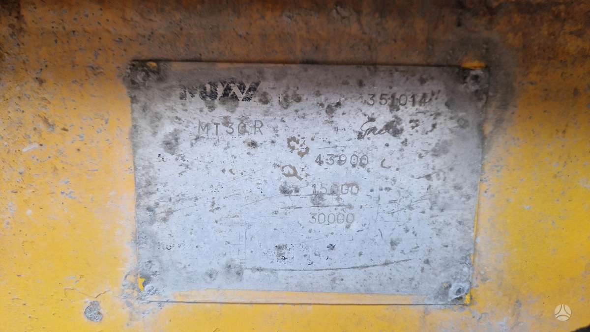 Moxy MT30R, dumpers / tippers