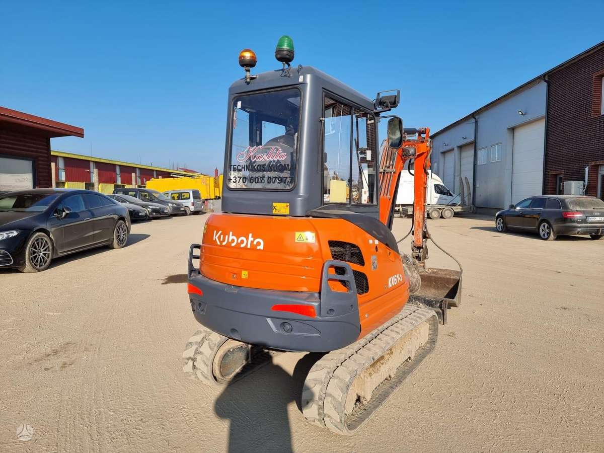 Kubota KX 61-3, mini excavator