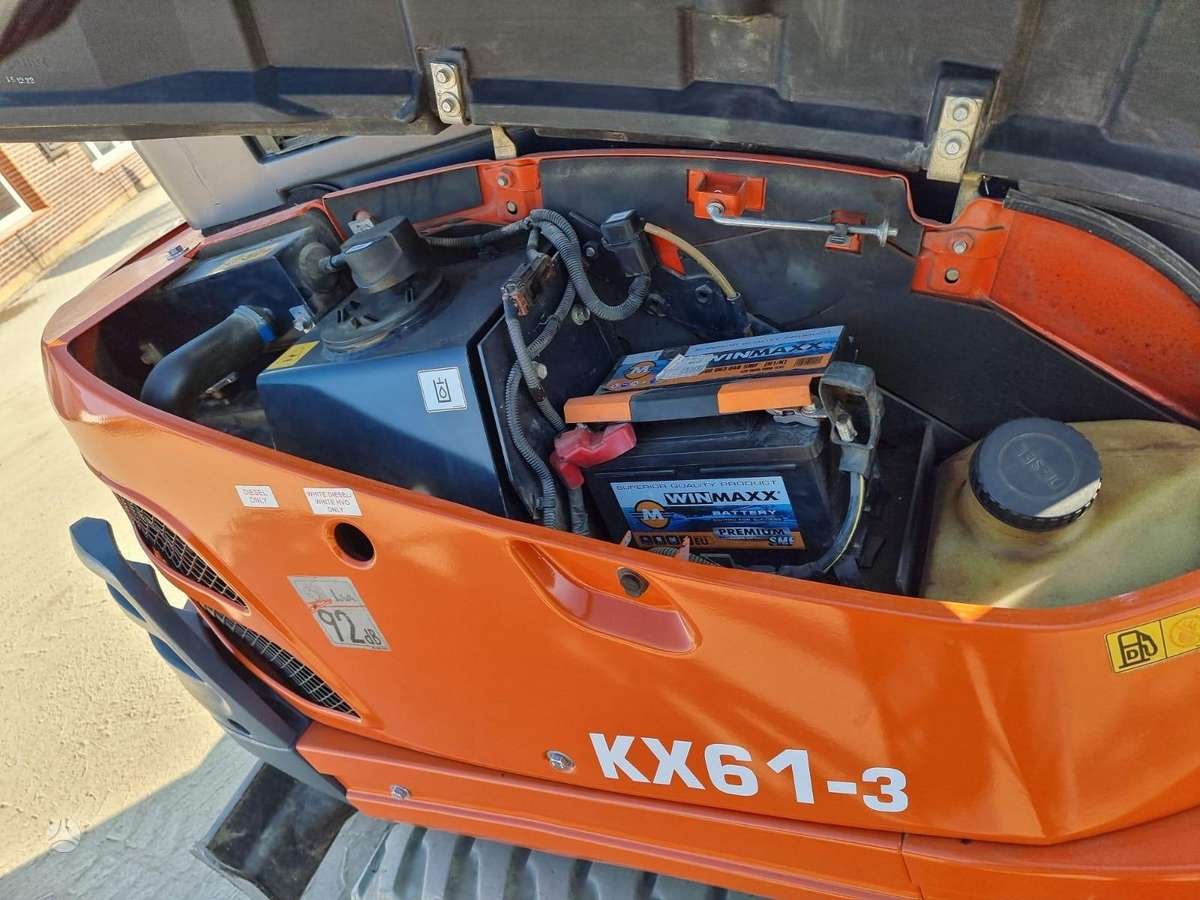 Kubota KX 61-3, mini excavator