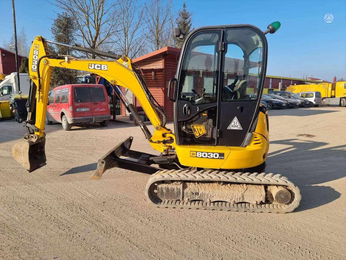JCB 8030 ZTS, мини-экскаваторы
