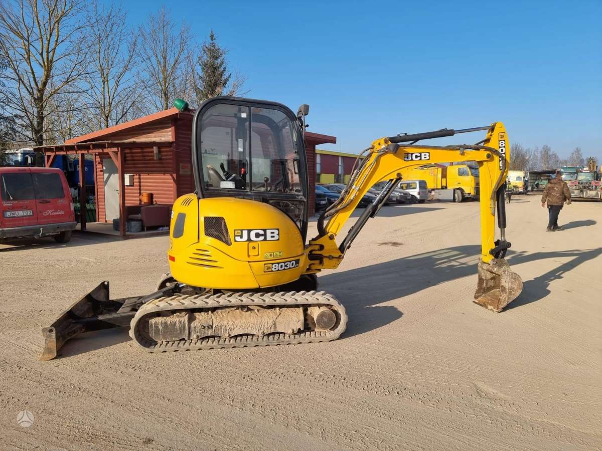 JCB 8030 ZTS, мини-экскаваторы