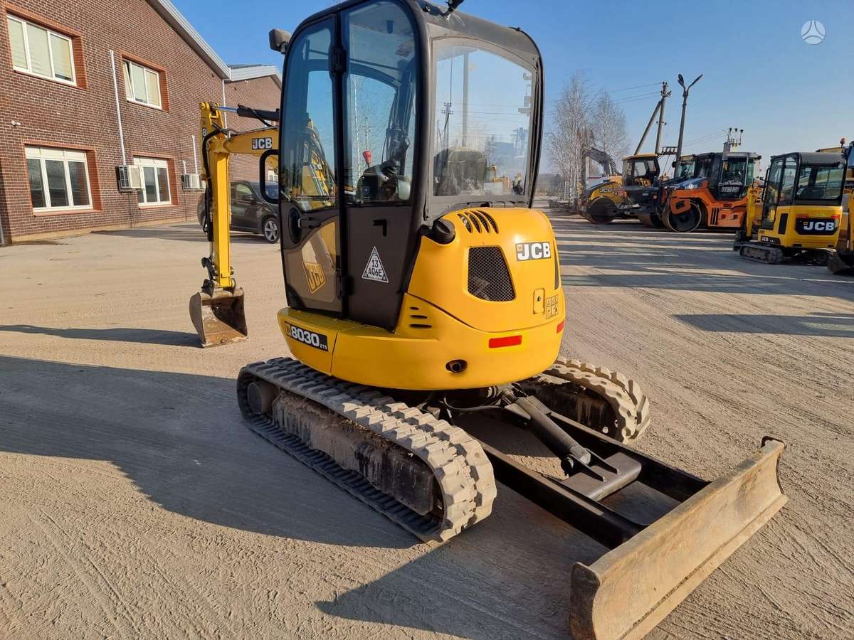 JCB 8030 ZTS, мини-экскаваторы