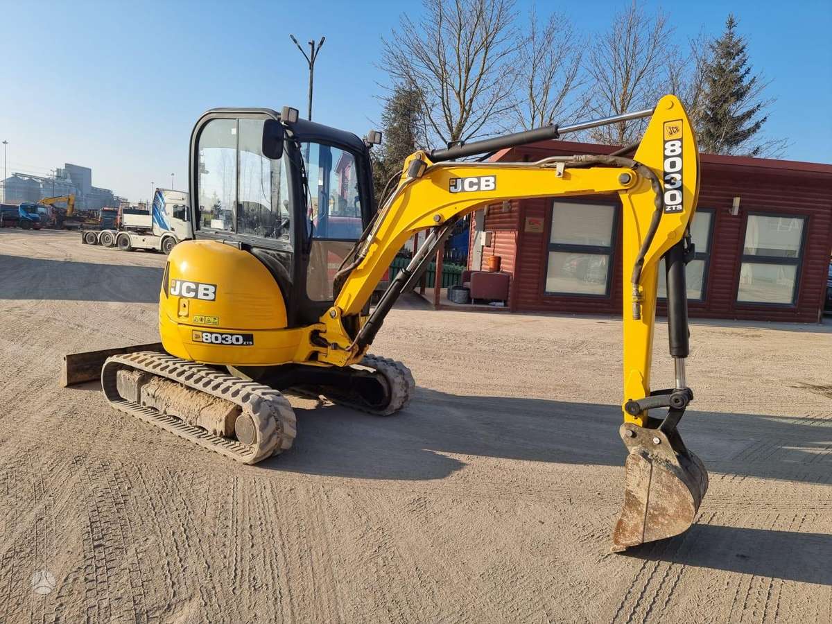 JCB 8030 ZTS, мини-экскаваторы