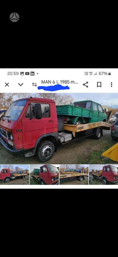 MAN 6l, грузовики