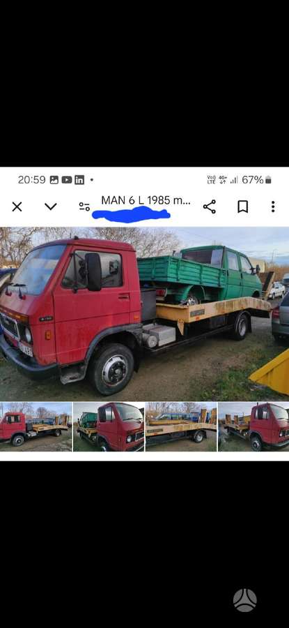 MAN 6l, sunkvežimiai