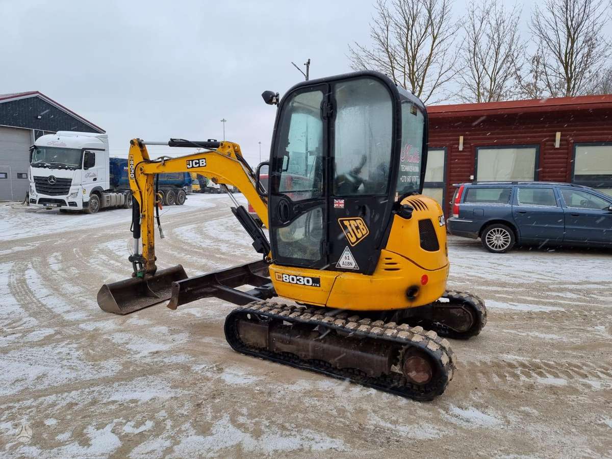 JCB 8030ZTS, мини-экскаваторы
