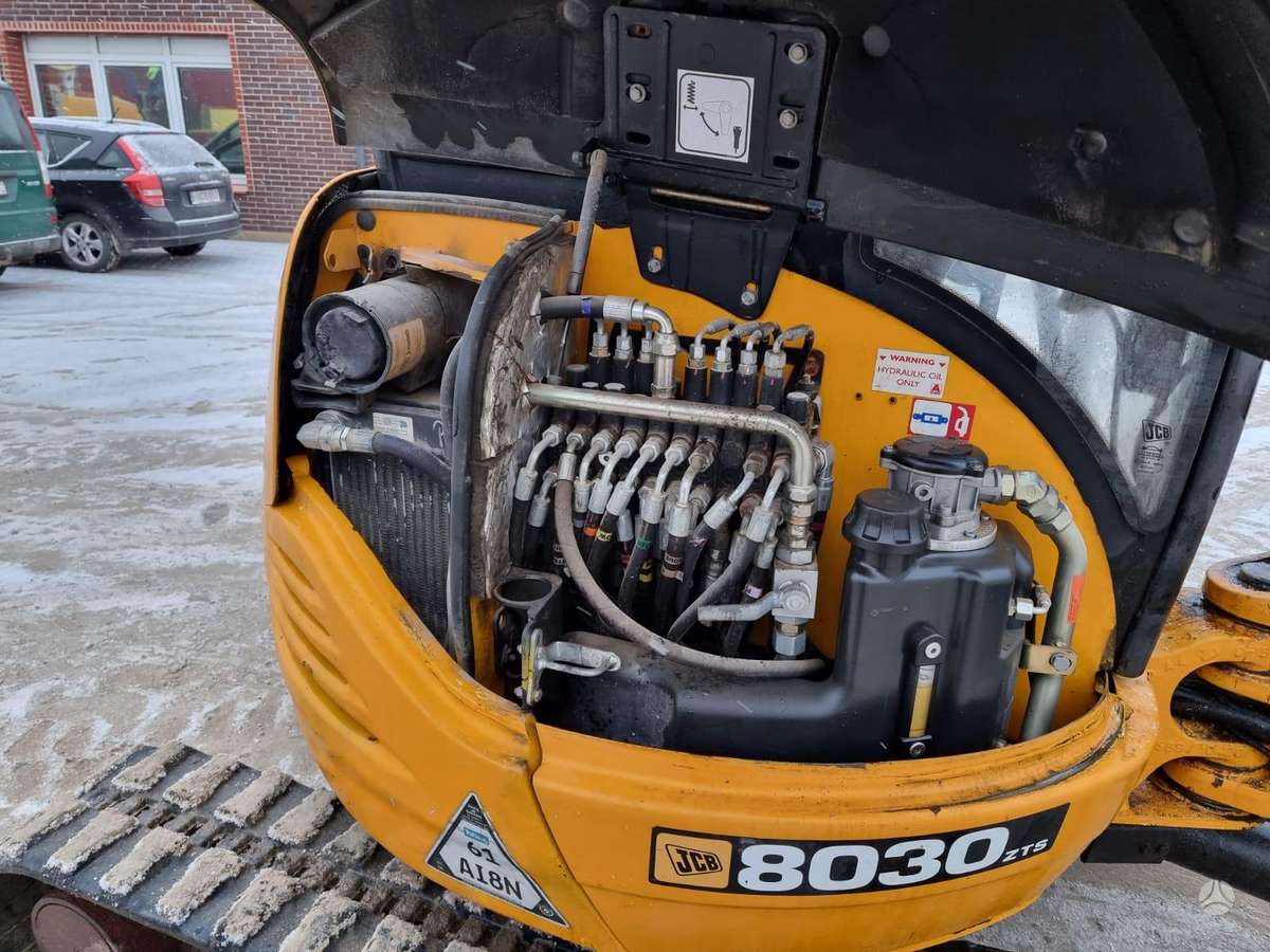 JCB 8030ZTS, мини-экскаваторы