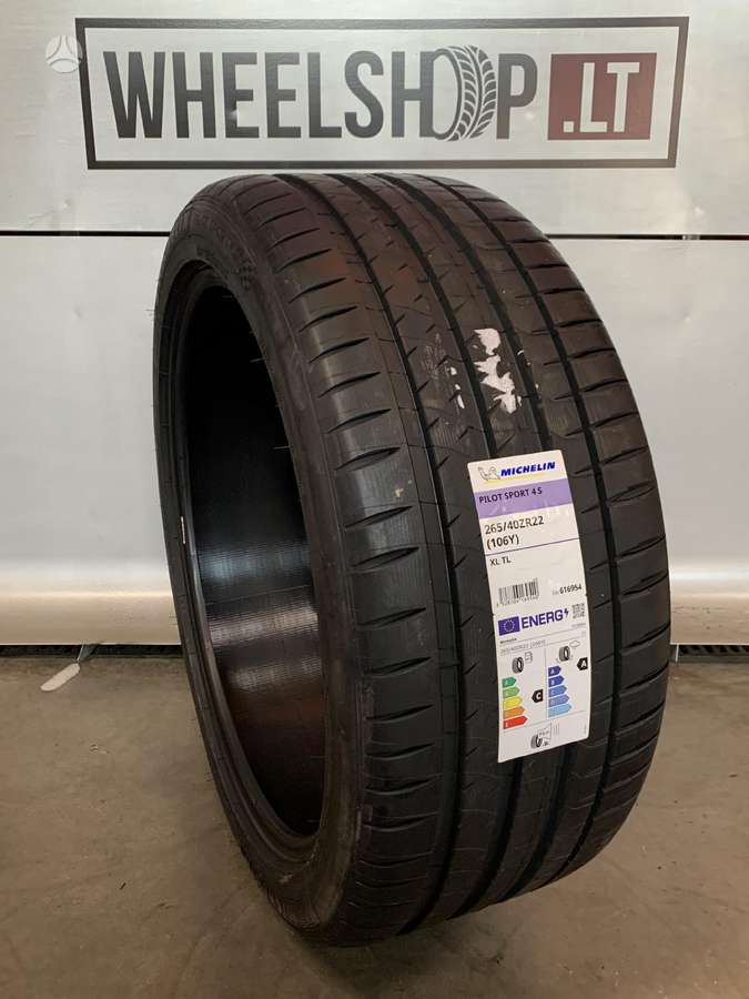 Michelin Pilot sport 4s, vasarinės 265/40 R22 | A27624707
