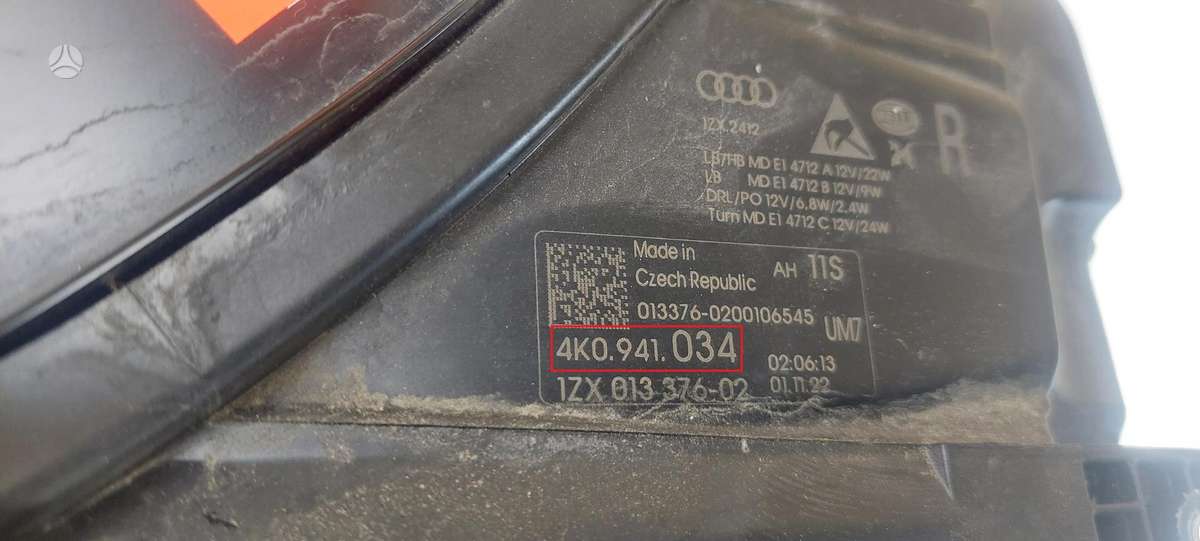 Audi A6, 4k0941034, Cen21322