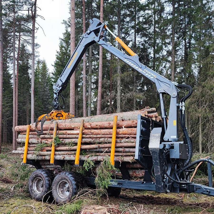 Country 410-950, forestry trailers (self-loading)