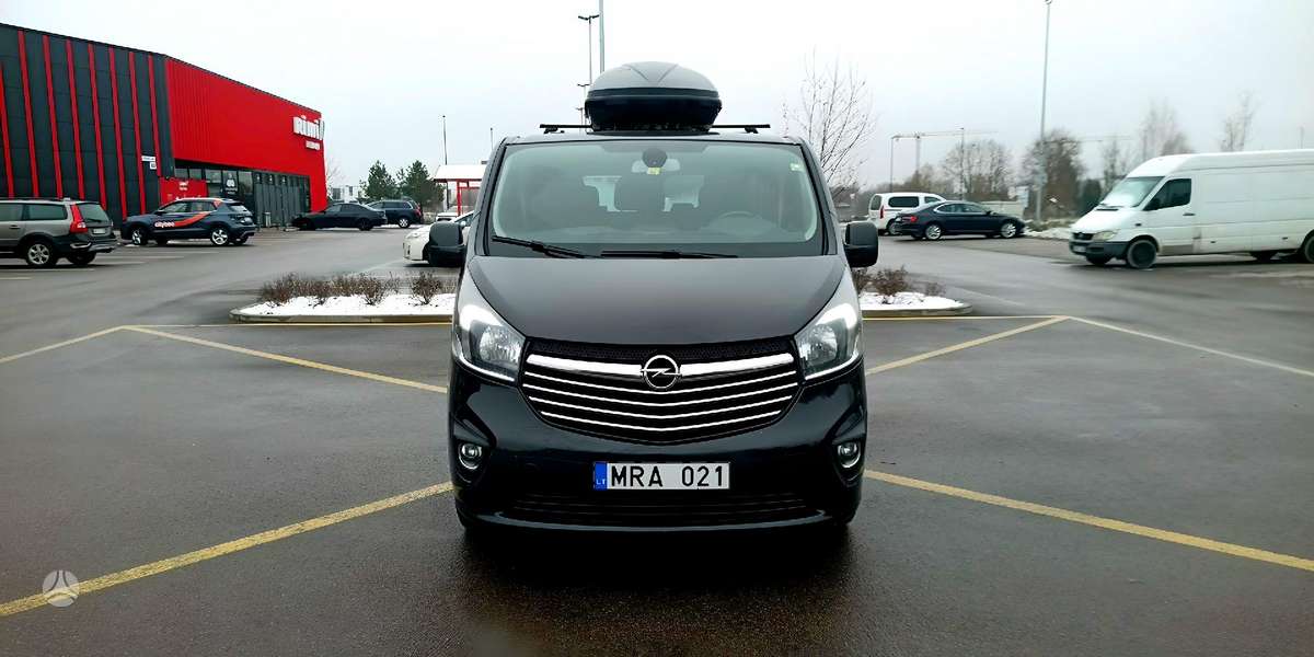 Opel Vivaro BiTurbo, passenger minibus