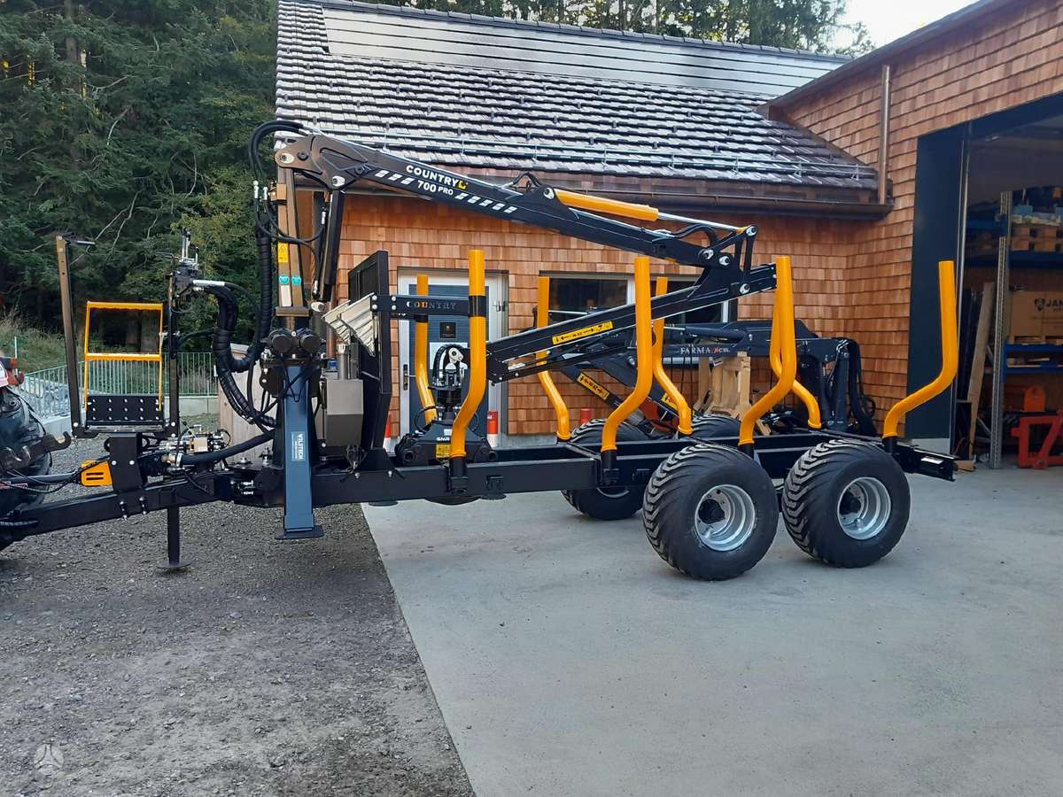 Country 410-950, forestry trailers (self-loading)