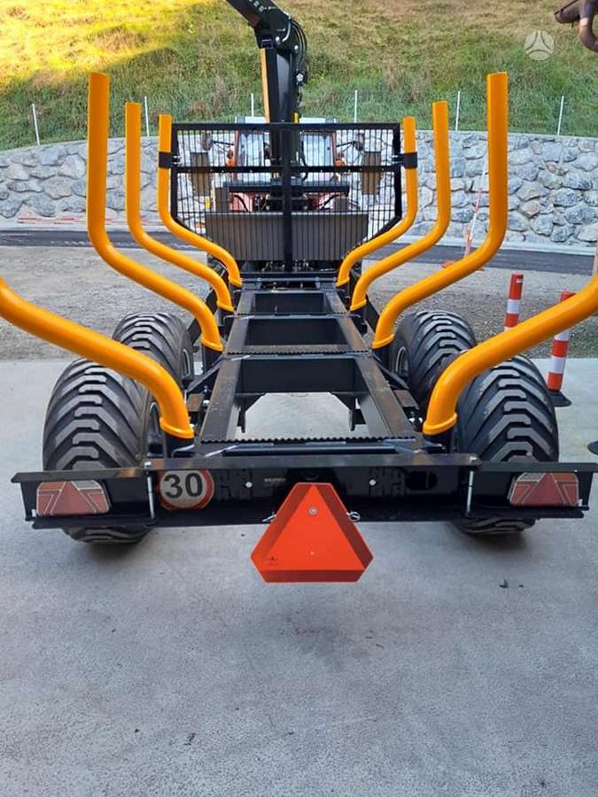Country 410-950, forestry trailers (self-loading)