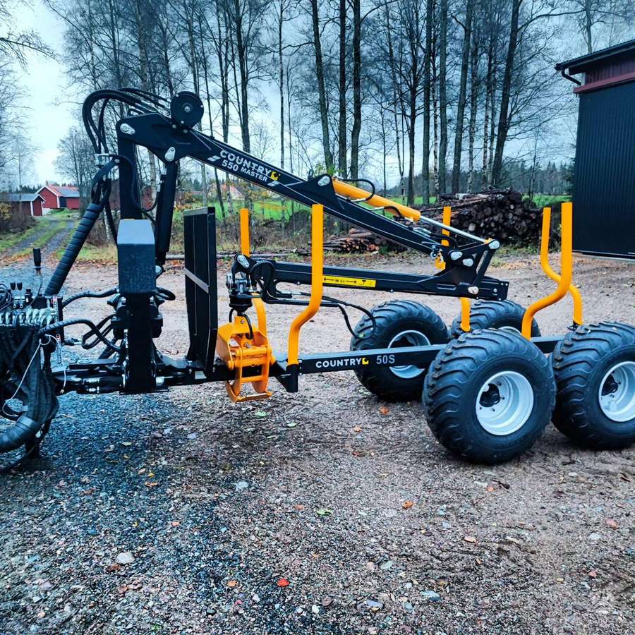Country 410-950, forestry trailers (self-loading)