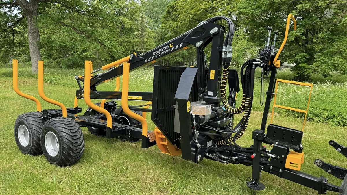 Country 410-950, forestry trailers (self-loading)