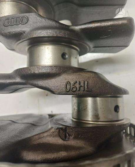 Audi A4, CDH, crankshaft