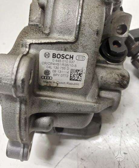 Audi A6, 0445010537.   04L130755D  04L130277AE, система впрыска
