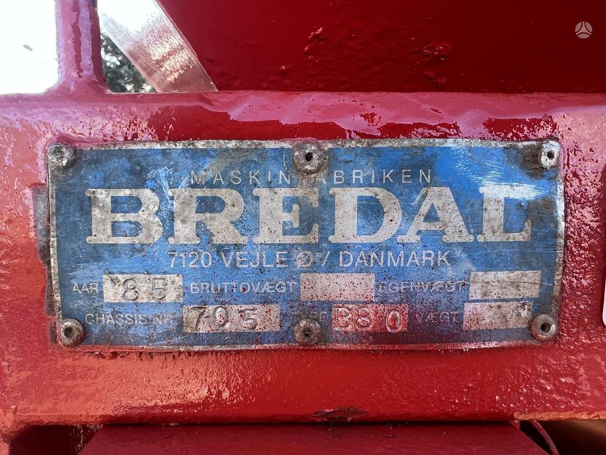 Bredal B80, разбрасыватели