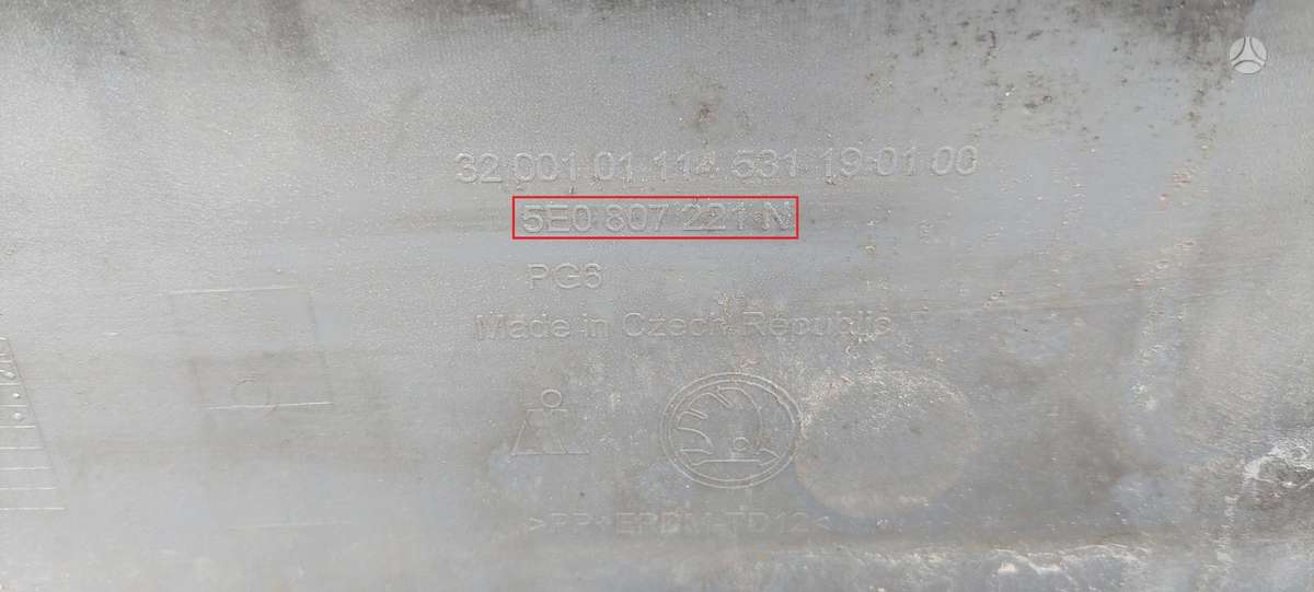 Skoda Octavia, 5E0807221N, Cen21582