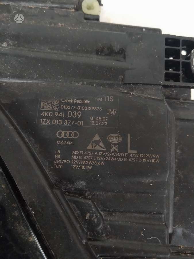 Audi A6 bumpers