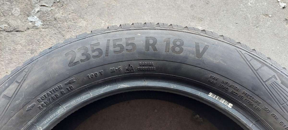 Continental, всесезонные 235/55 R18