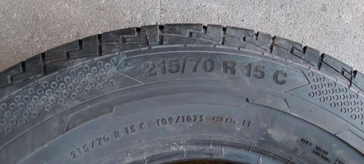 Continental, summer 215/70 R15