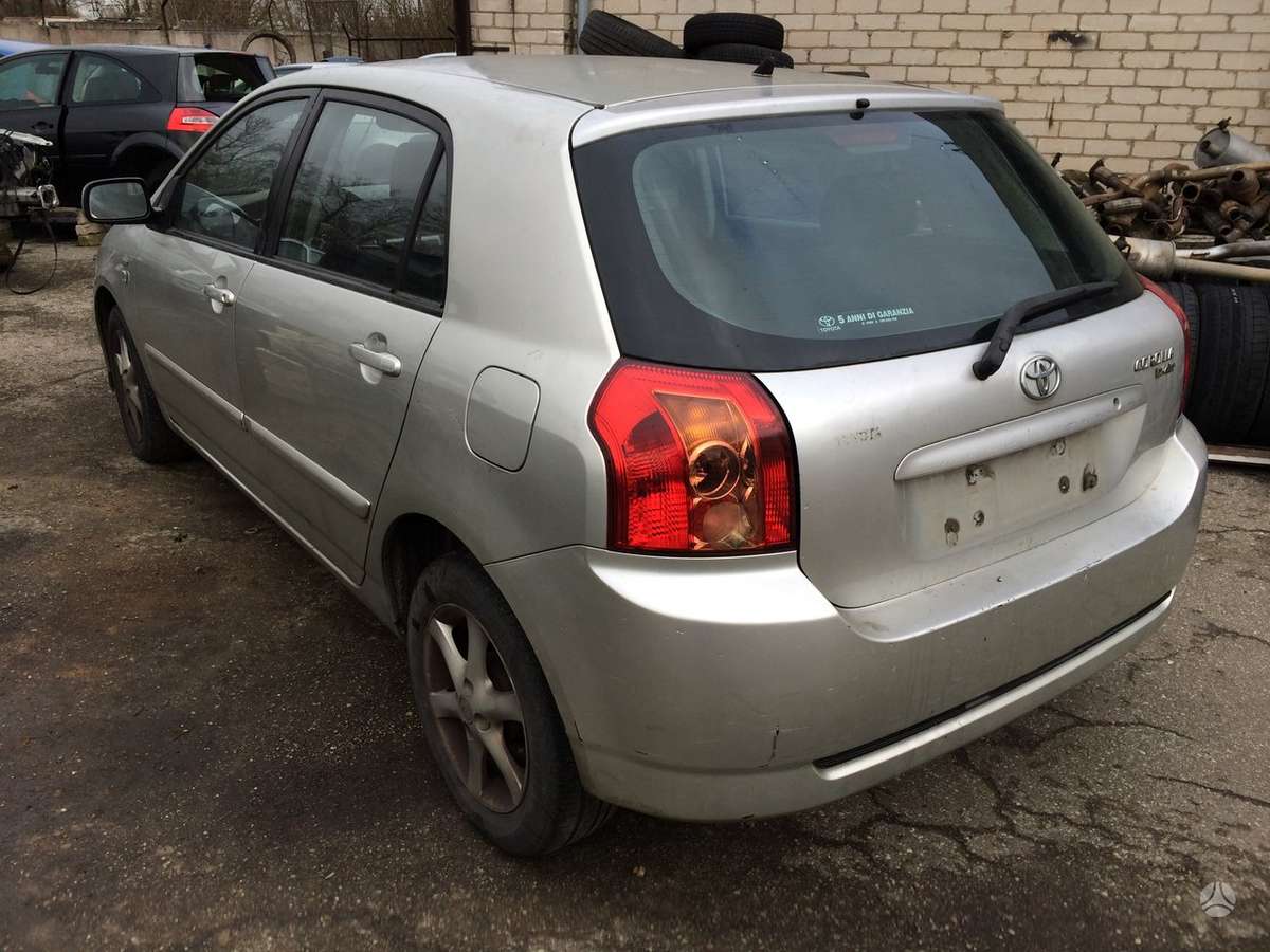 Toyota Corolla Is italijos nesurudijusi