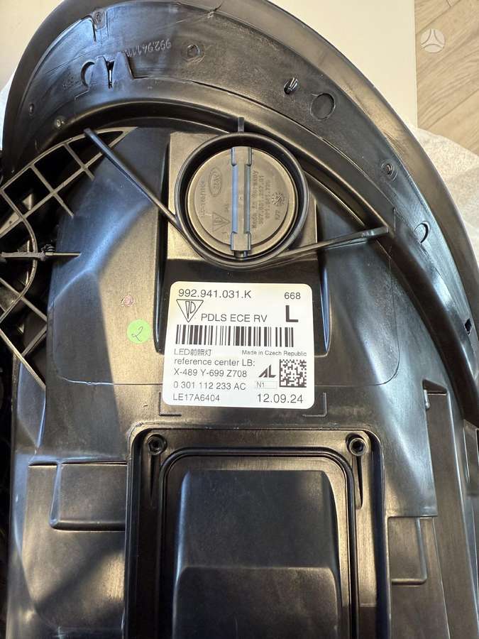 Porsche 911 фары