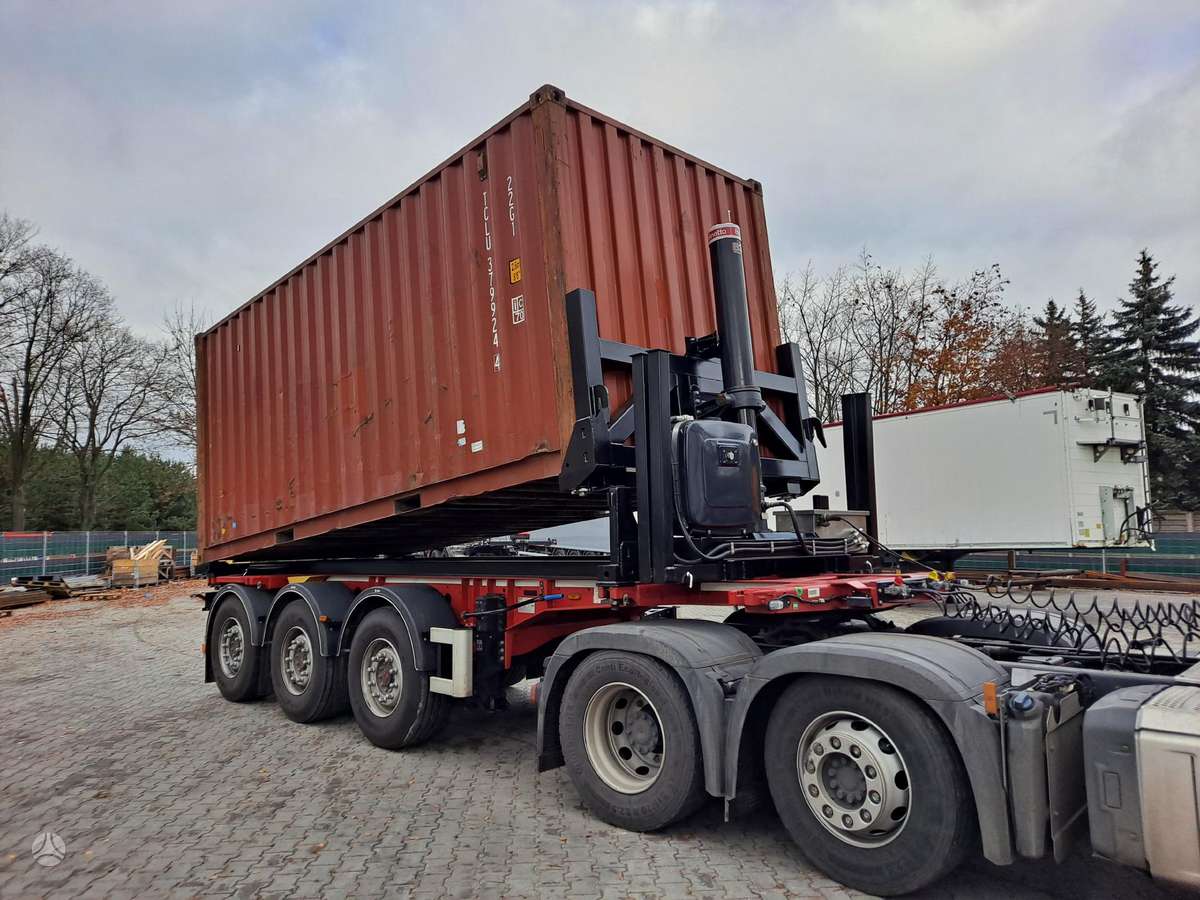 D-TEC Flexitipper pakelimo rėmas, контейнеровозы