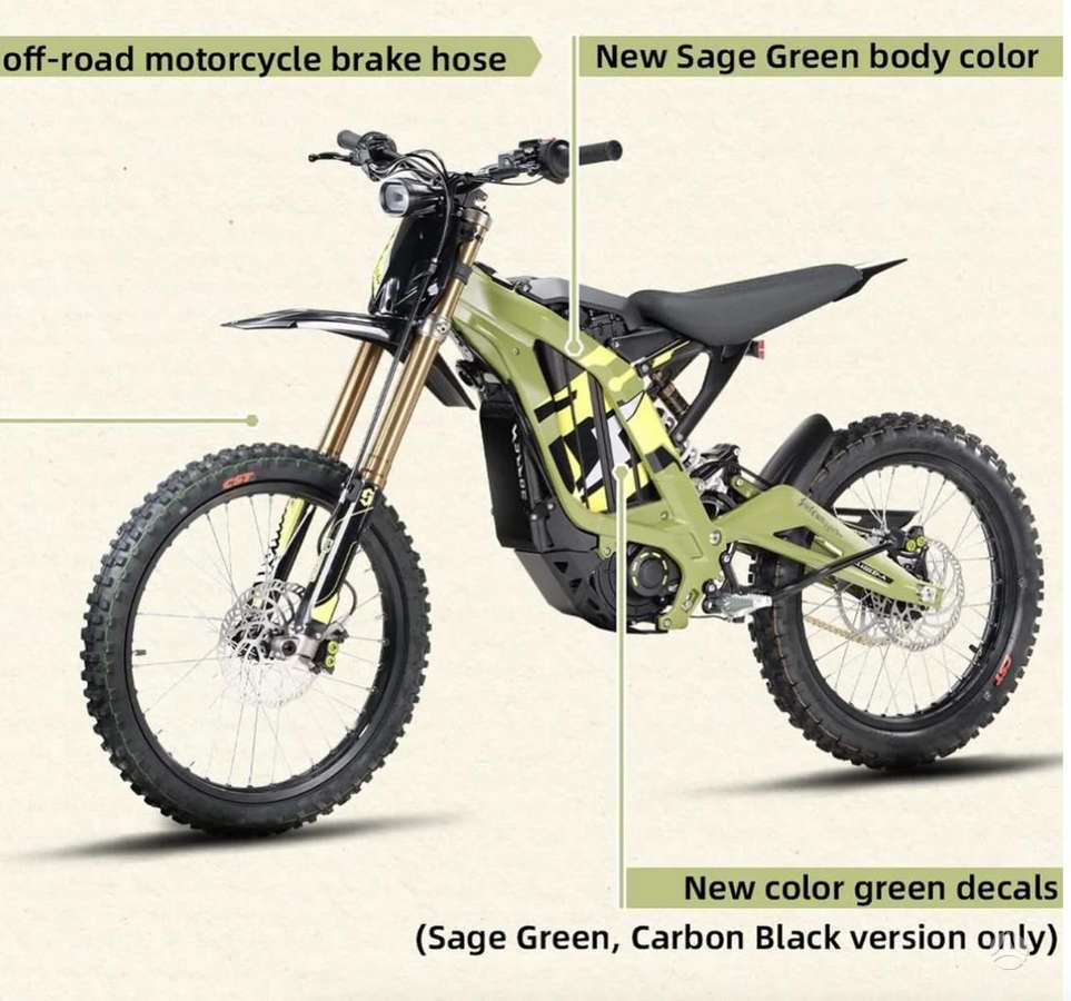 Sur-Ron Light Bee L1e, elektrinis, enduro / adventure