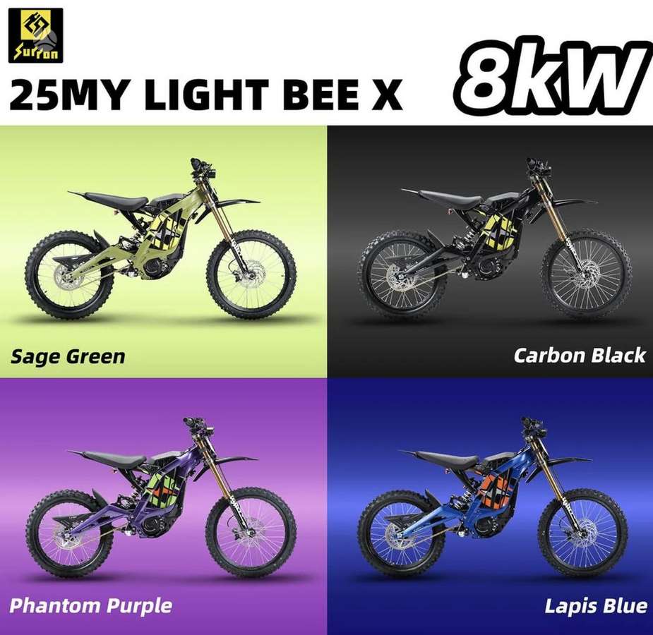 Sur-Ron Light Bee L1e, elektrinis, enduro / adventure