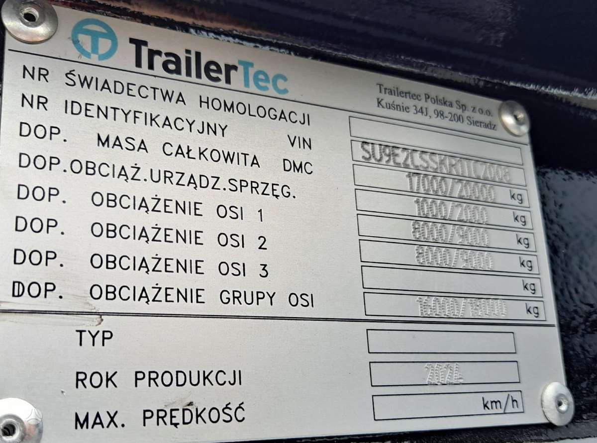 -Kita- TrailerTec - Dolly, custom trailer / semi-trailer