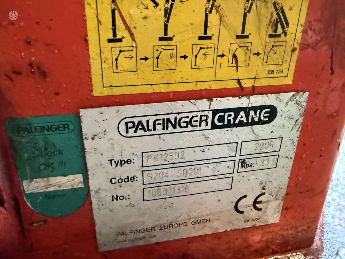 Palfinger PK12500, cranes / grapples