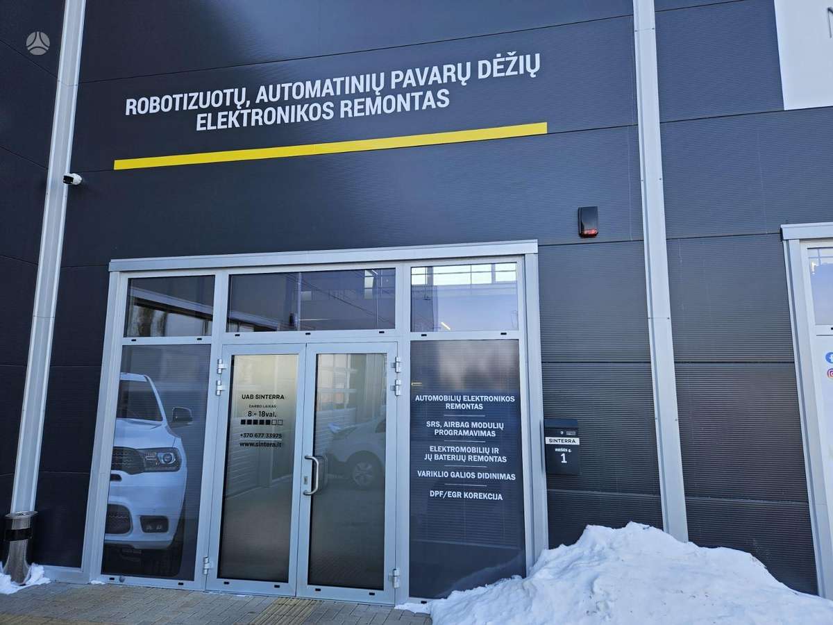 Visų tipų, Dsg pavarų dėžių remontas, Airbag moduliu programavimas