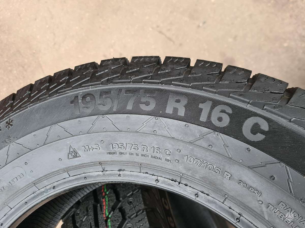 Continental Vanco Ice Contact, winter 195/75 R16