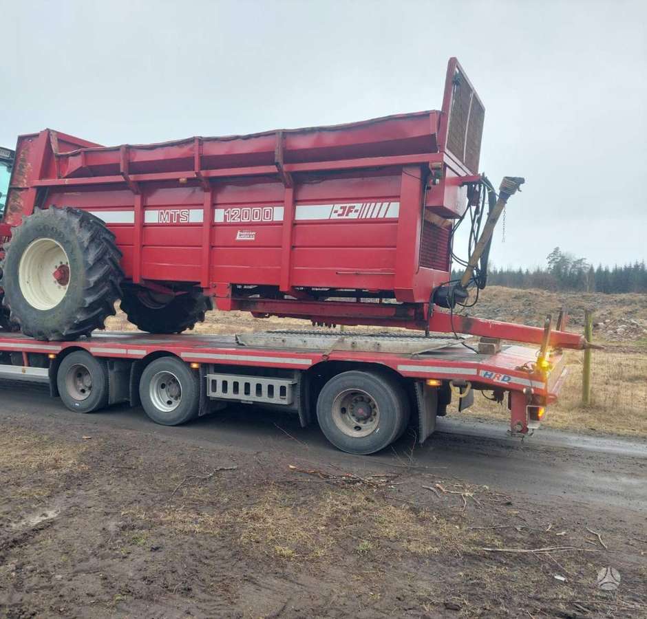 JF 12000, manure shakers, compost shredders