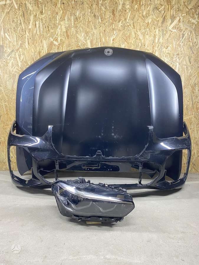 BMW X5 hood (front, rear), bumpers, lights