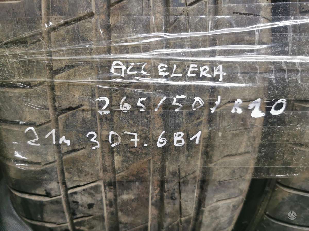 Accelera, vasarinės 265/50 R20
