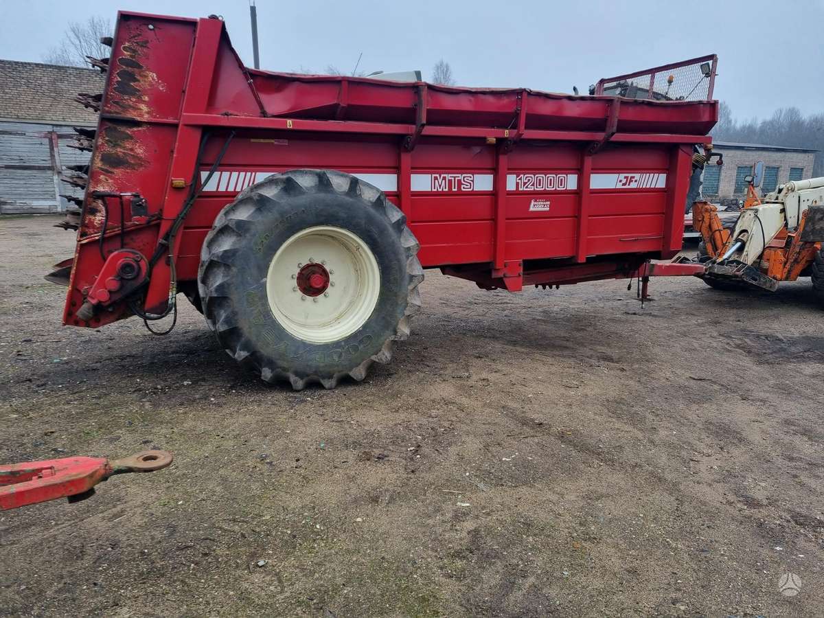 JF 12000, manure shakers, compost shredders