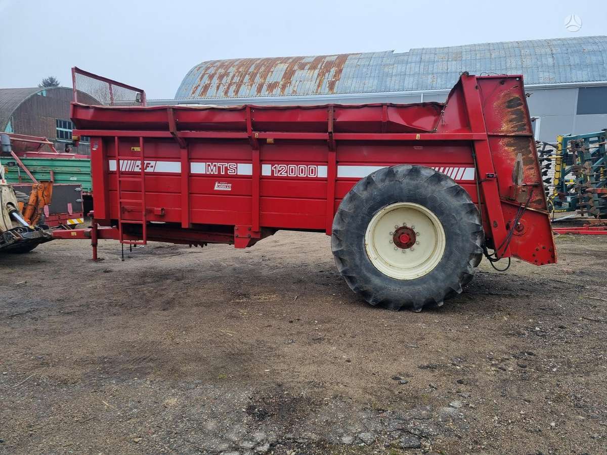 JF 12000, manure shakers, compost shredders