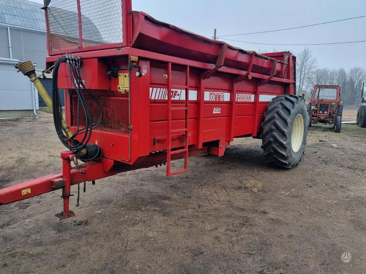JF 12000, manure shakers, compost shredders