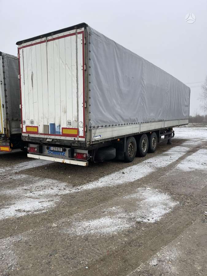 Krone, dropside with tarpaulin
