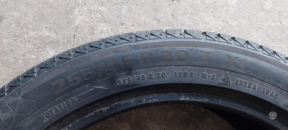 Continental, winter 255/45 R20