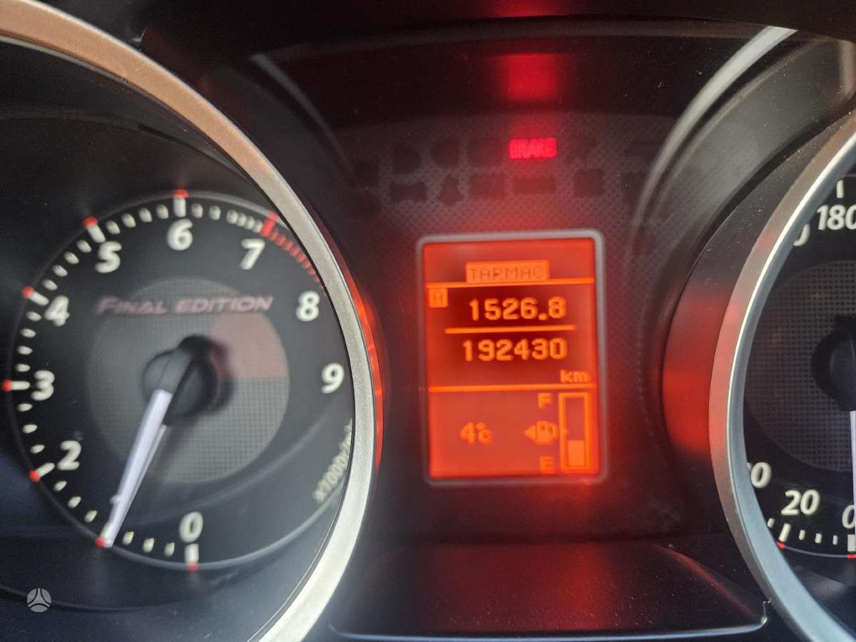 Mitsubishi Lancer Evolution, 2.0 l., sedanas