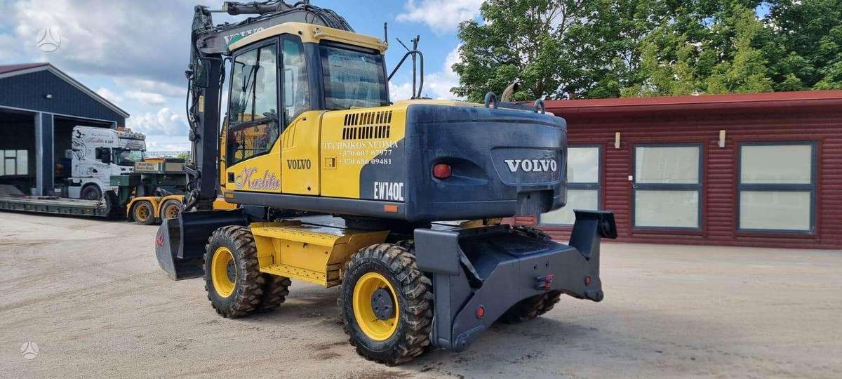 Volvo EW160 CII, экскаваторы